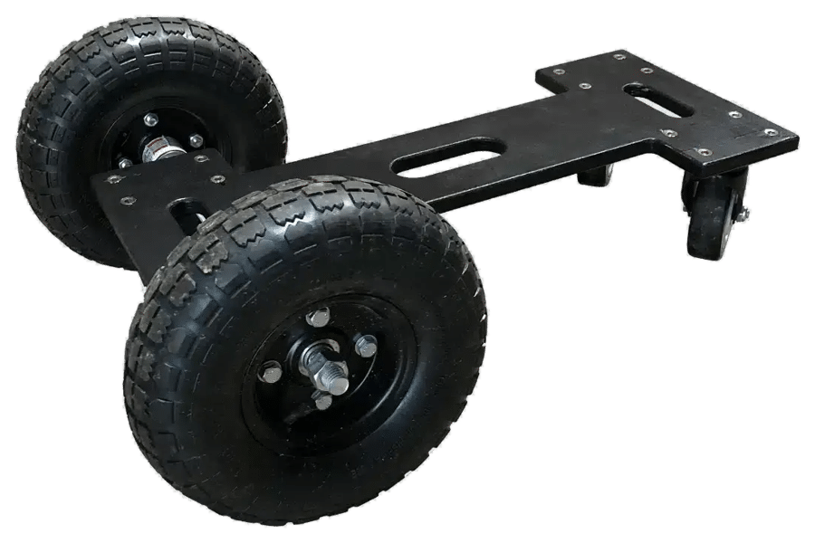 OrcaVue Off-Road Dolly with two pneumatic tires